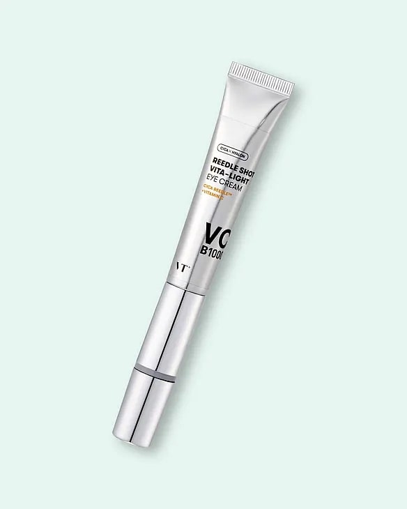 کرم دور چشم لیفتینگ ویبره دار ریدل شات Vt Reedle Shot Lifting Eye Cream 15Ml